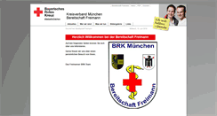Desktop Screenshot of freimann.bereitschaften.brk-muenchen.de