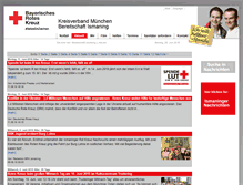 Tablet Screenshot of ismaning.bereitschaften.brk-muenchen.de